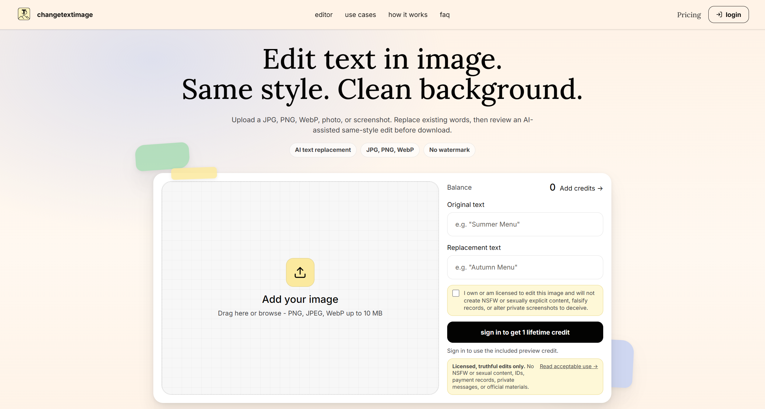 Example Image