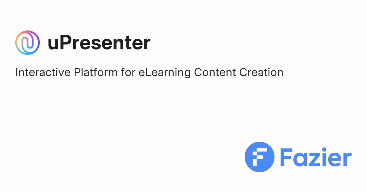 uPresenter | Fazier