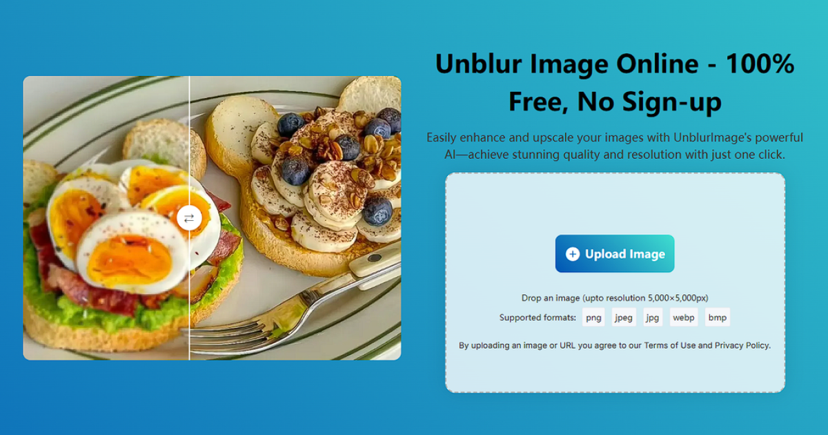 Unblurimage AI Fazier