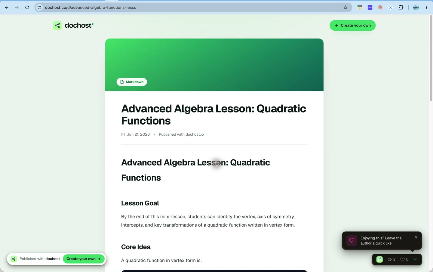 Example Image