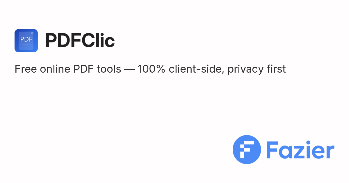 PDFClic | Fazier
