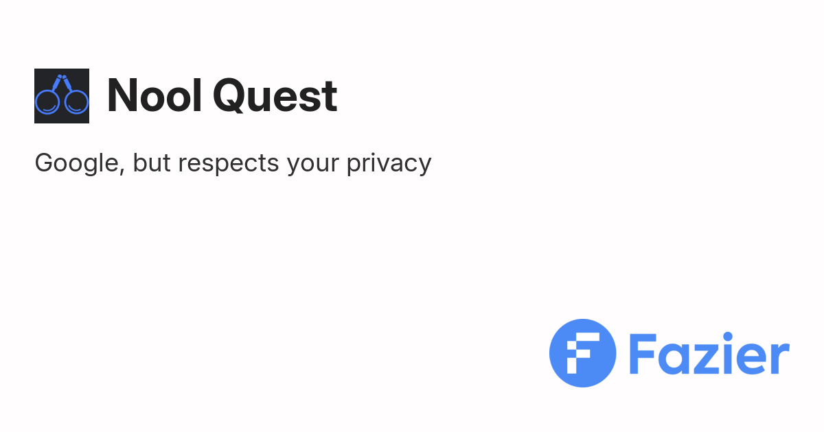 Nool Quest | Fazier